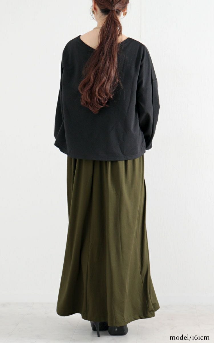 大きいサイズ レディース ドッキングロングワンピース　nw-22022