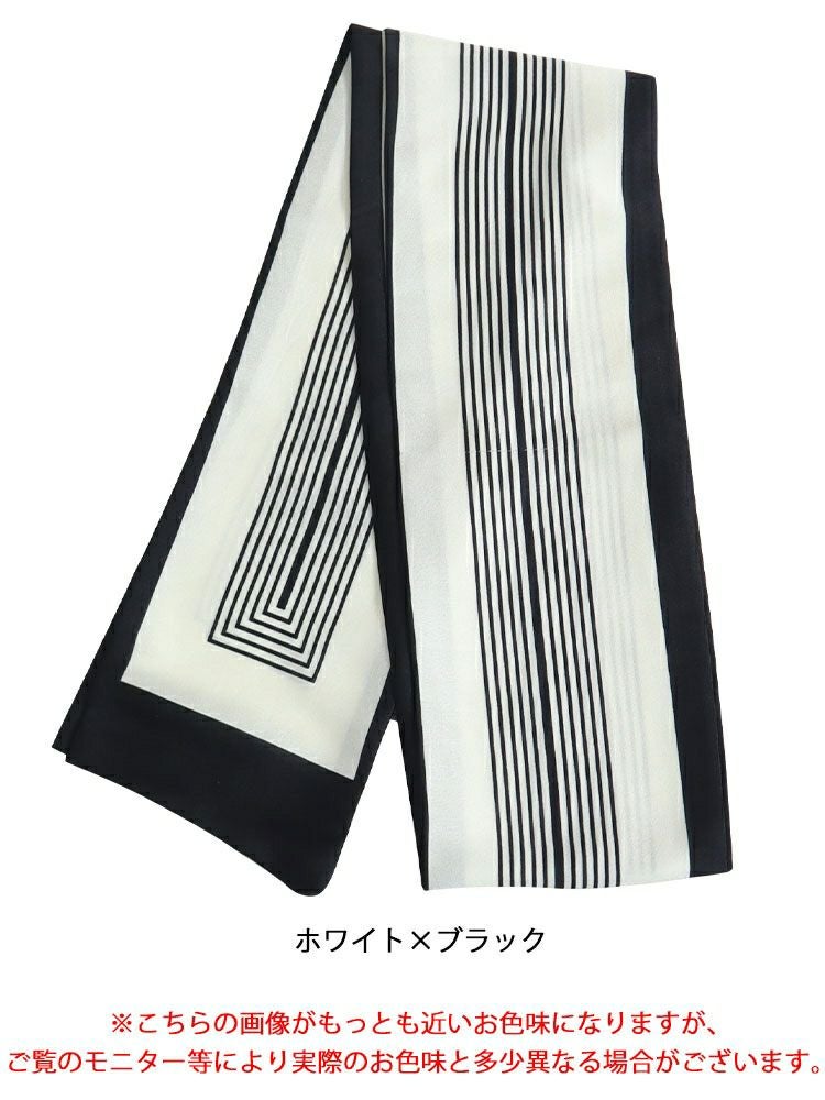 大きいサイズ レディース リボンスカーフ　goldy-1099 【メール便可】