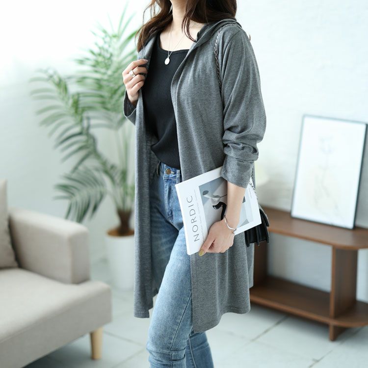 大きいサイズ レディース フーディートッパーカーディガン　cast-5526035