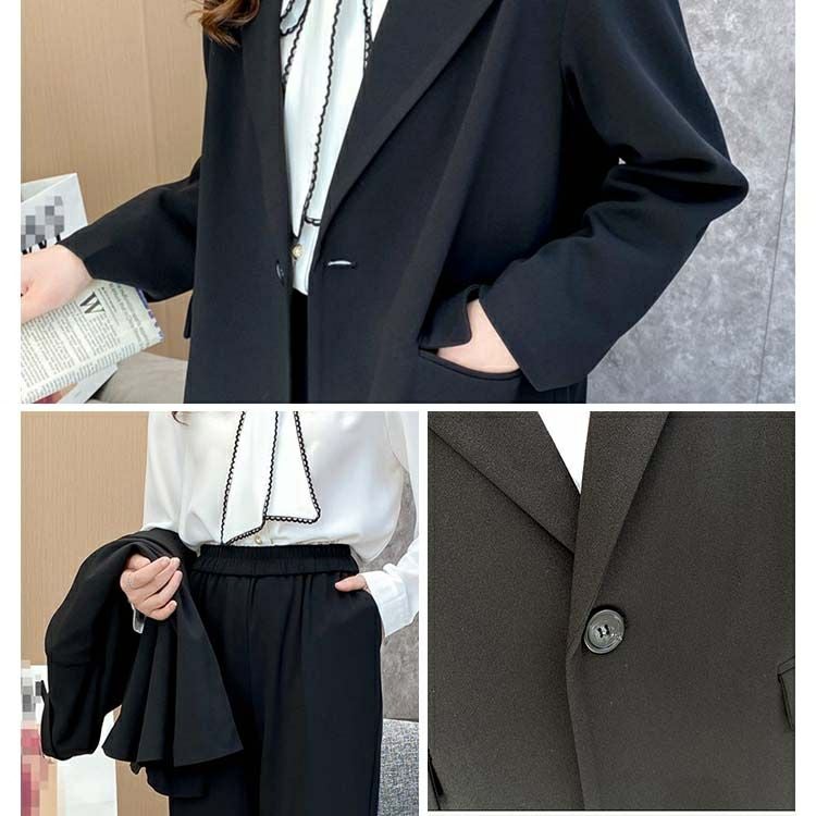 大きいサイズ レディース 一つボタンテーラーカラージャケット　goldy-1141