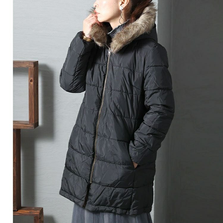 大きいサイズ レディース リバーシブルモッズコート　mnfk-122701