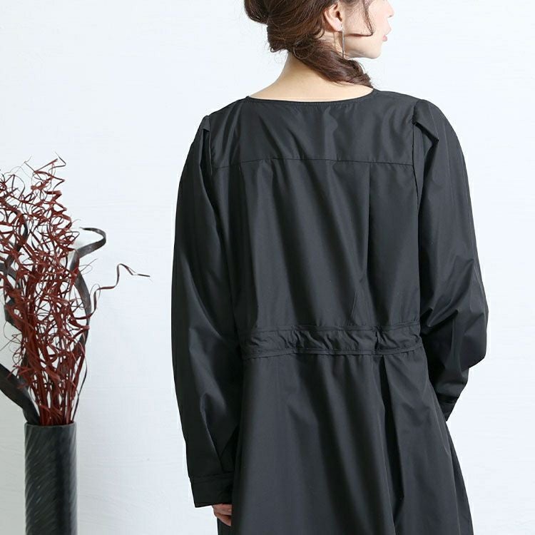 大きいサイズ レディース レイヤード風ロングワンピース　nw-22033