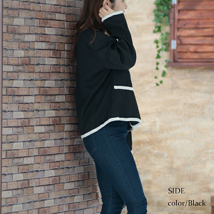 大きいサイズ レディース フロントウェーブフェミニンジャケット　goldy-1172