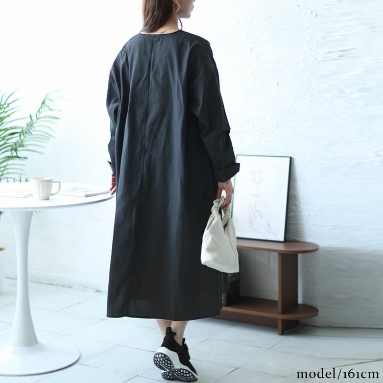 大きいサイズ レディース カシュクール切替えワンピース　fem-321