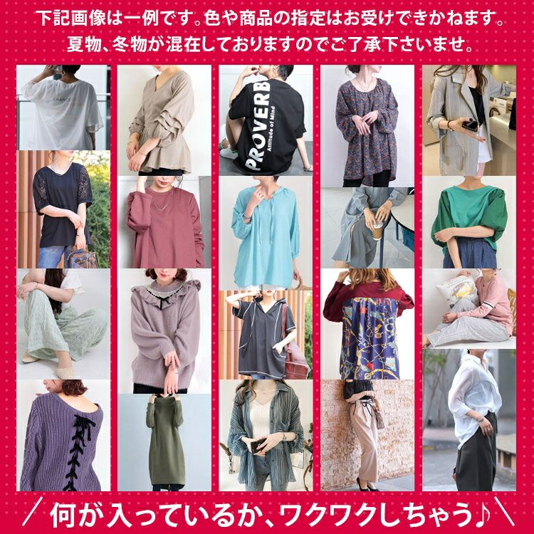 大きいサイズ レディース お楽しみ袋4点セット　fuku-2022