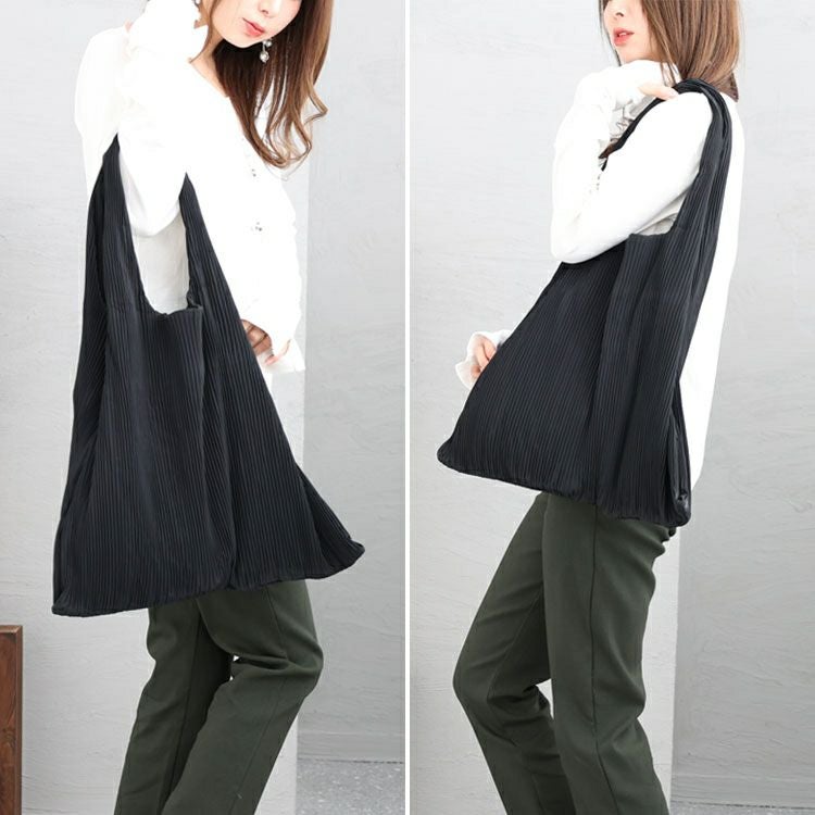 大きいサイズ レディース マイクロプリーツバッグ　art-9133