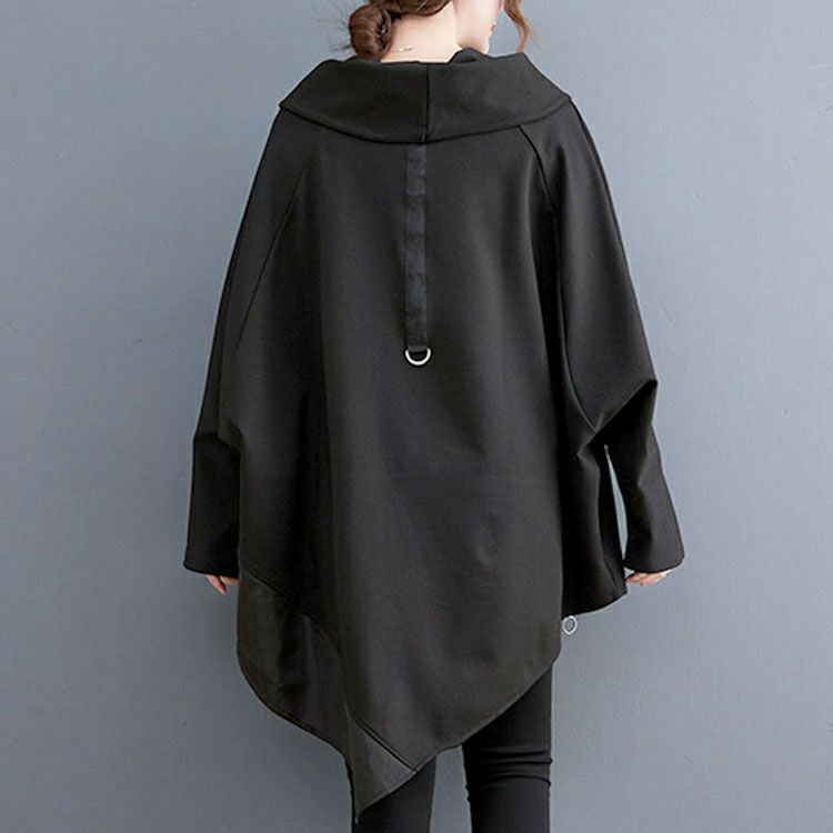 大きいサイズ レディース アシンメトリードルマンチュニック　goldy-1183