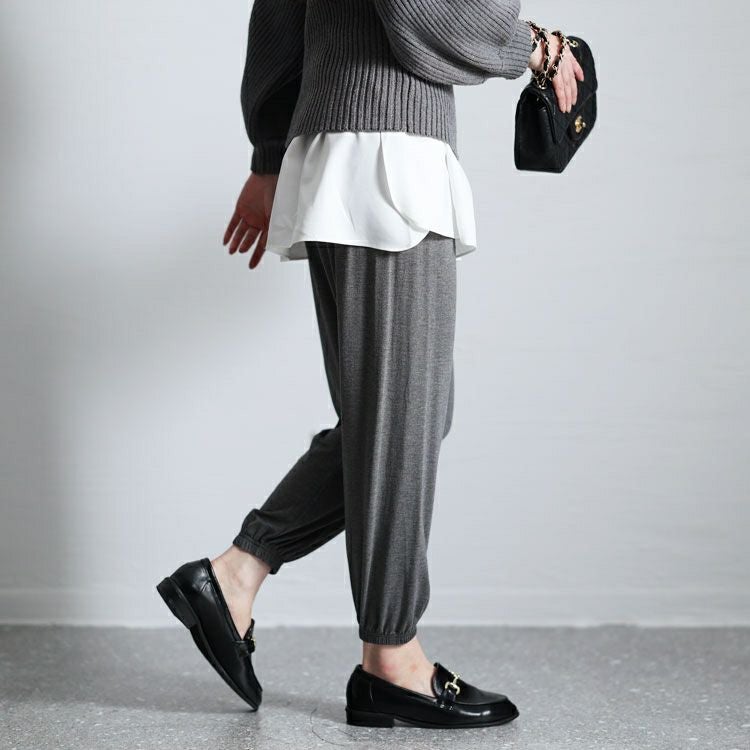 大きいサイズ レディース テーパードパンツ　goldy-1213【メール便可】