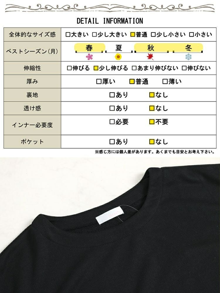 大きいサイズ レディース バルーンスリーブトップス　plan-46120