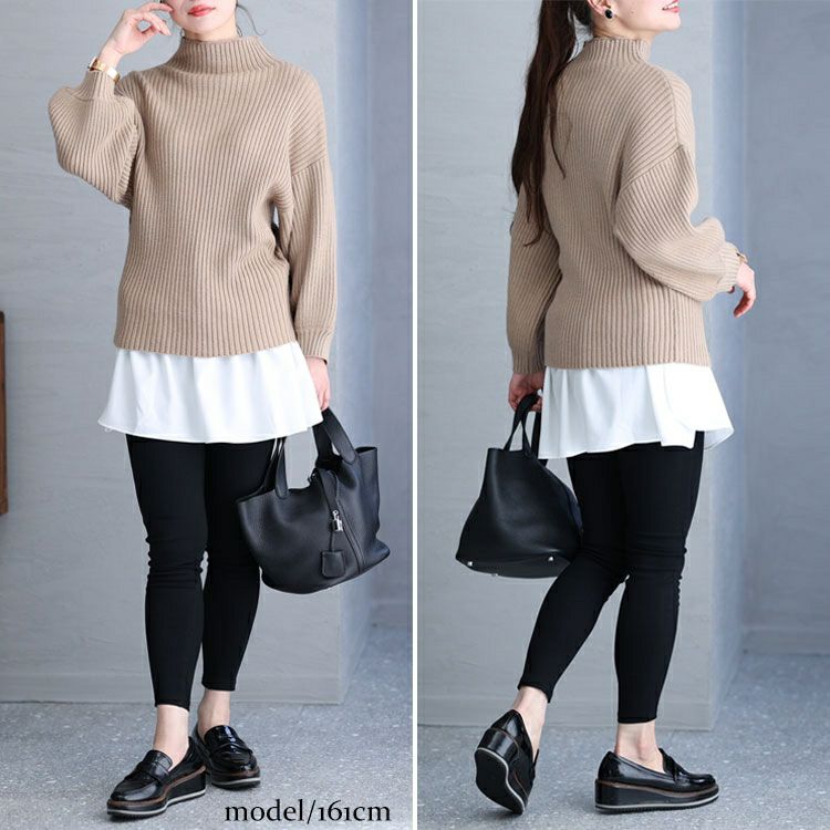 大きいサイズ レディース ワケアリストレッチパンツ　goldy-1215