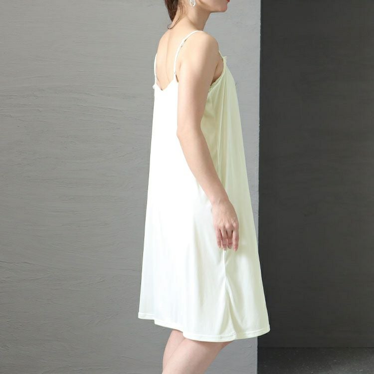 大きいサイズ レディース レースキャミぺチワンピース　bro-0012