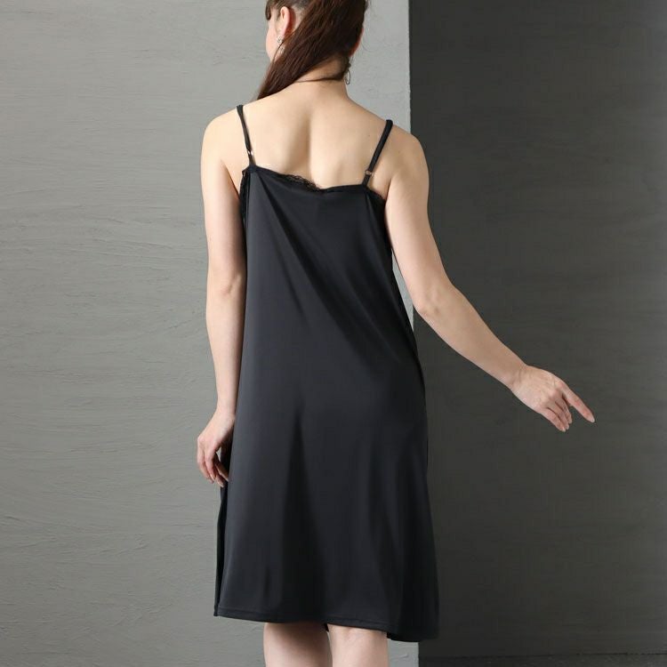 大きいサイズ レディース レースキャミぺチワンピース　bro-0012