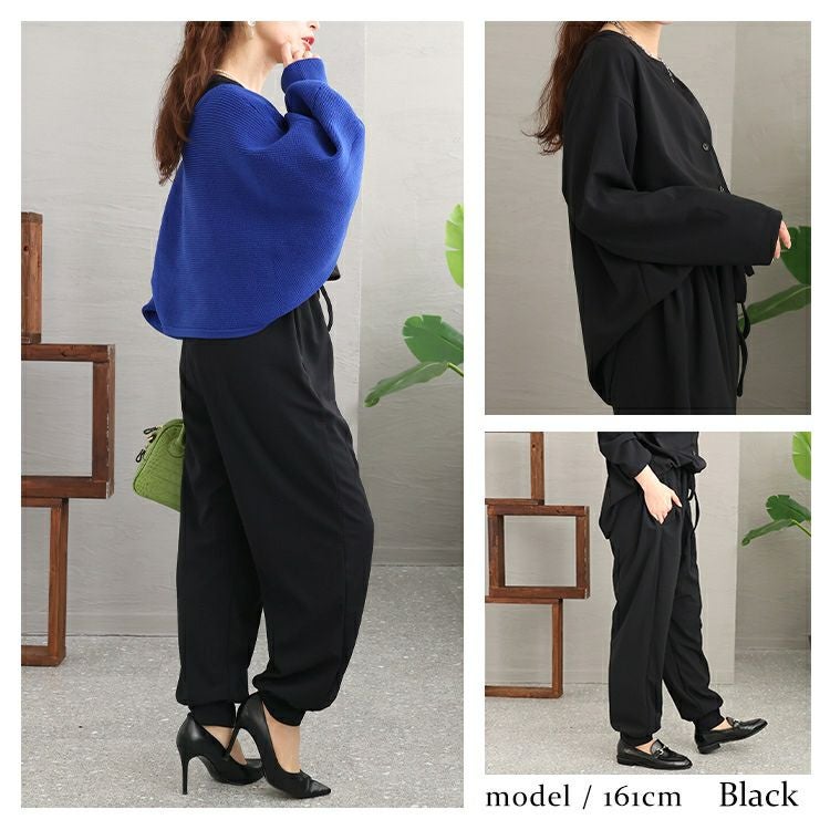 大きいサイズ レディース 全部脱がなくてもトイレができるオールインワン　maru-6646