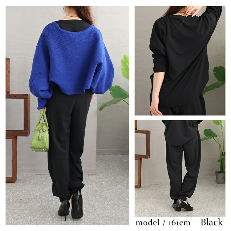 大きいサイズ レディース 全部脱がなくてもトイレができるオールインワン　maru-6646