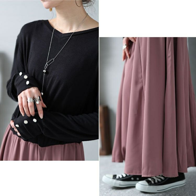 大きいサイズ レディース ドッキングワンピース　jpm-002