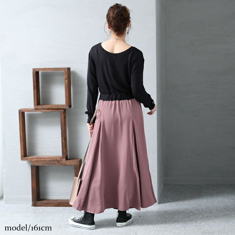 大きいサイズ レディース ドッキングワンピース　jpm-002