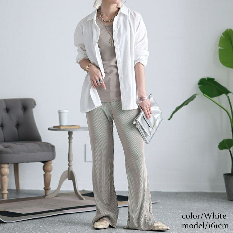 大きいサイズ レディース 洗いざらしシャツ　cpdai-657450