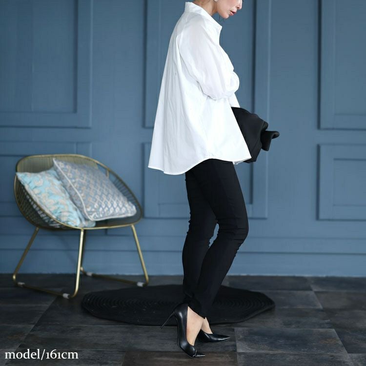 大きいサイズ レディース 洗いざらしシャツ　cpdai-657450