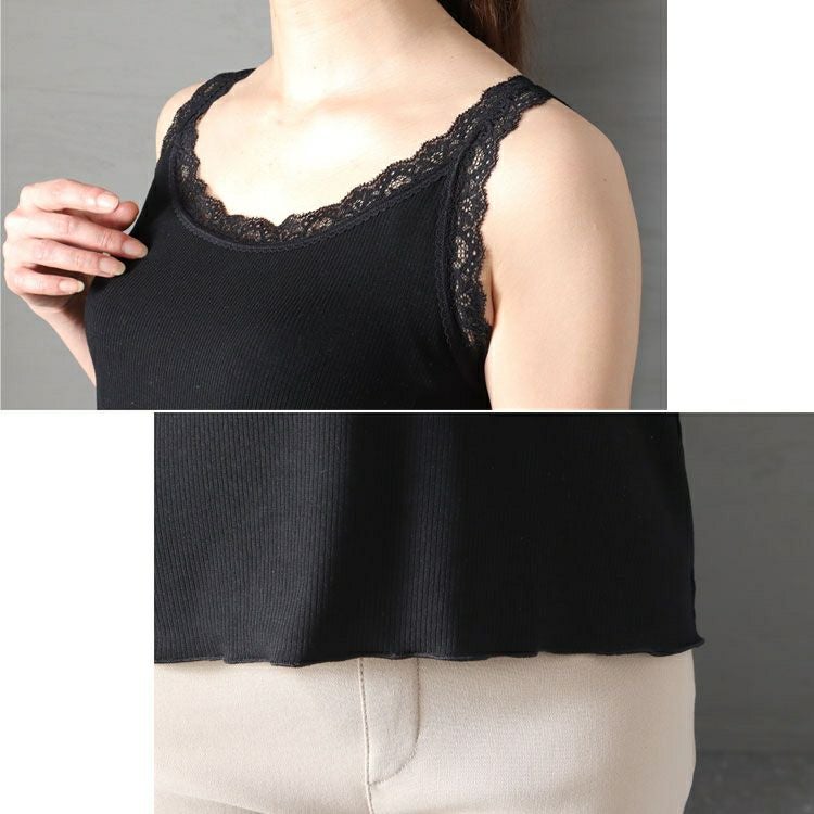 大きいサイズ レディース カップ付きキャミソール　nima-r01