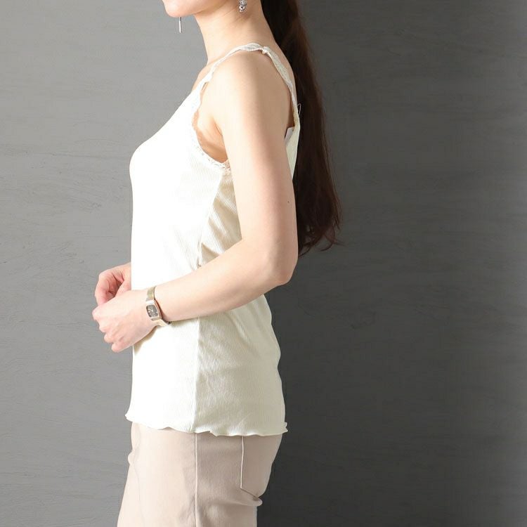 大きいサイズ レディース カップ付きキャミソール　nima-r01