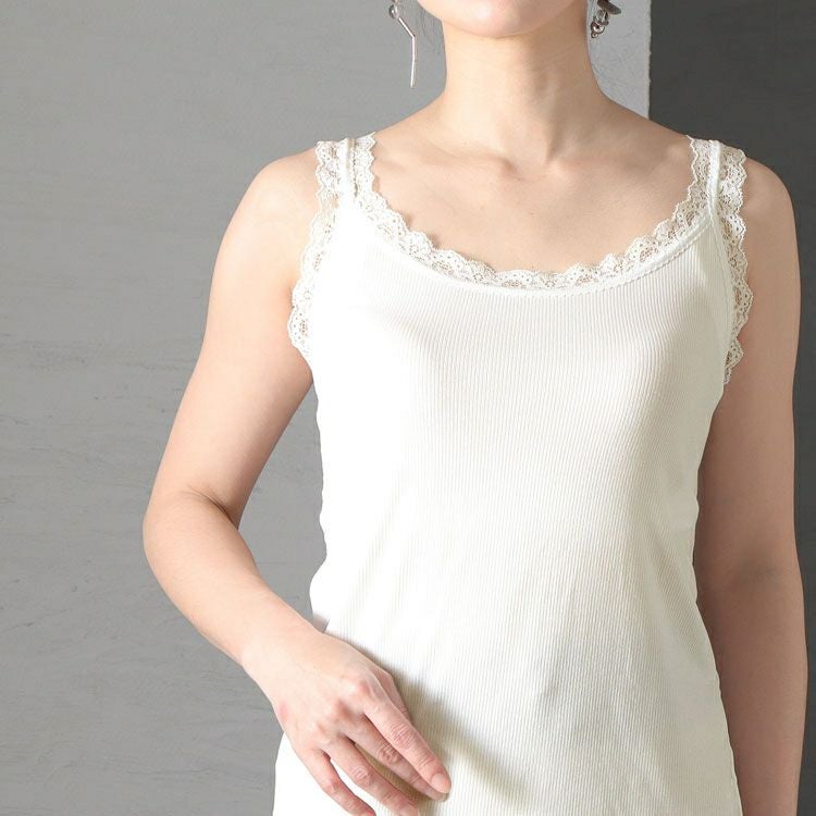 大きいサイズ レディース カップ付きキャミソール　nima-r01