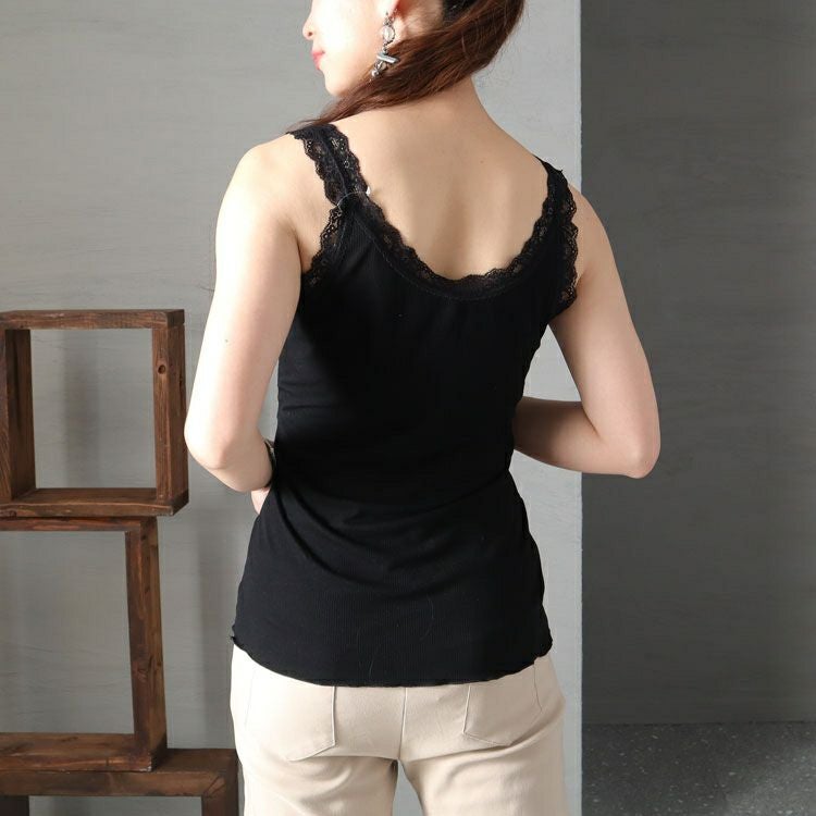 大きいサイズ レディース カップ付きキャミソール　nima-r01