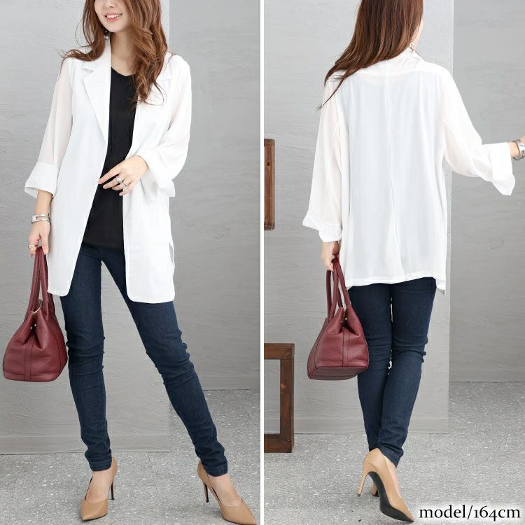 大きいサイズ レディース シアージャケット　goldy-1222【メール便可】