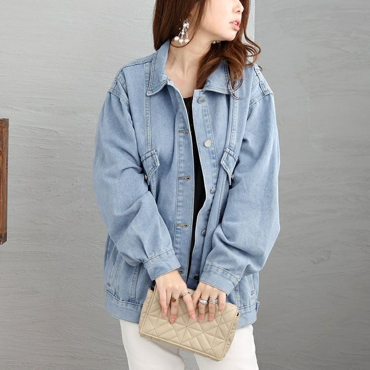 大きいサイズ レディース デニムカバーオール　goldy-1218