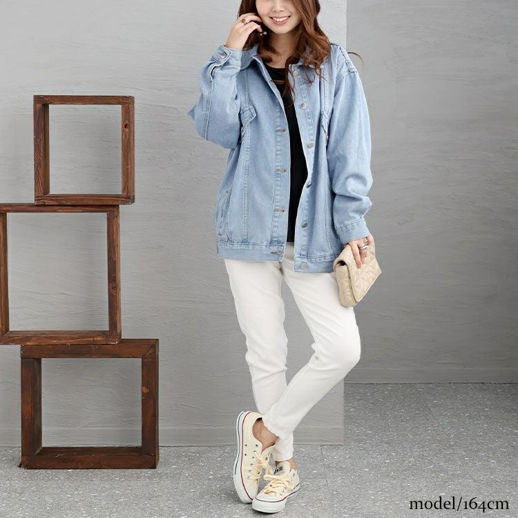 大きいサイズ レディース デニムカバーオール　goldy-1218