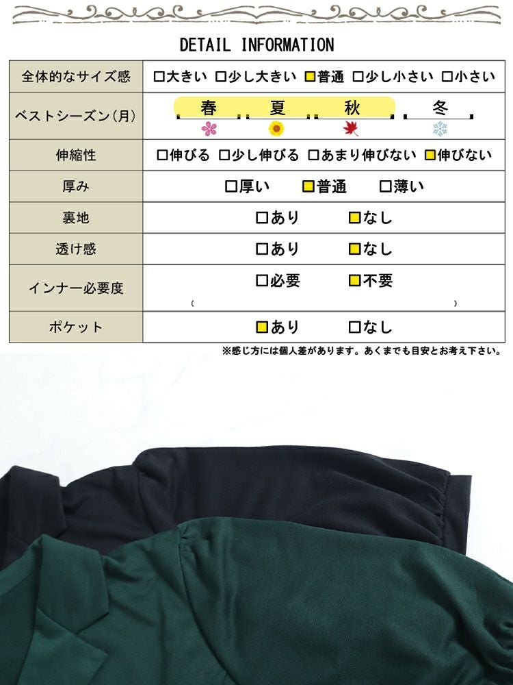 大きいサイズ レディース パフスリーブ開襟シャツワンピース　nw-23004