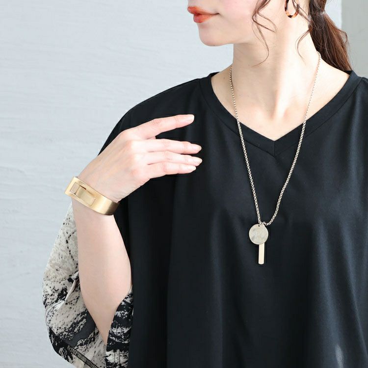 大きいサイズ レディース ボックスシルエットTシャツ　bai-0133