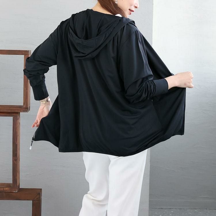 大きいサイズ レディース UVカット＆接触冷感＆吸水速乾ラッシュガード　goldy-1229【メール便可】 ネイビー