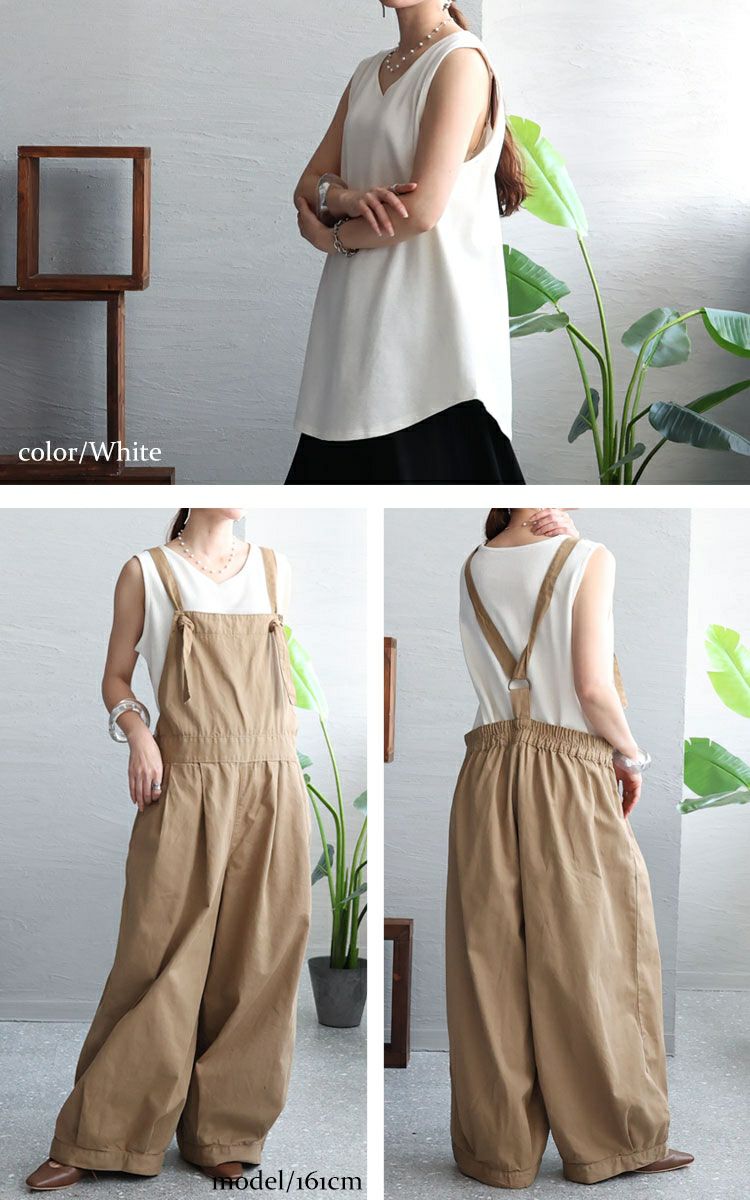 大きいサイズ レディース Vネックワッフルタンクトップ　wk-0425【メール便可】