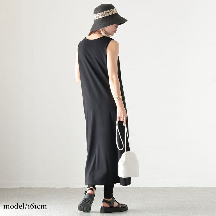 大きいサイズ レディース テレコハーフZIPワンピース　sada-6852 【ゆうパケット可】