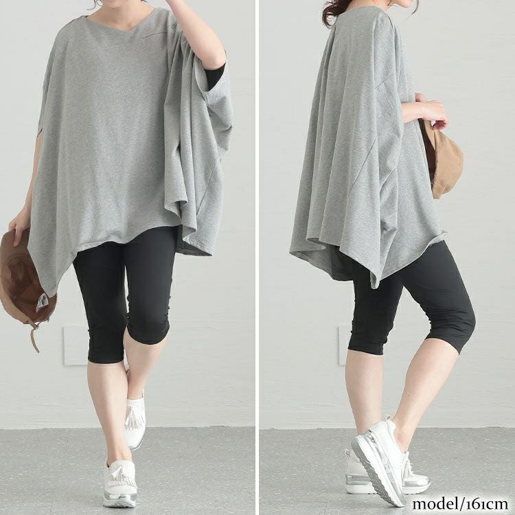 大きいサイズ レディース ストレッチサマーレギンス　goldy-1217 【メール便可】