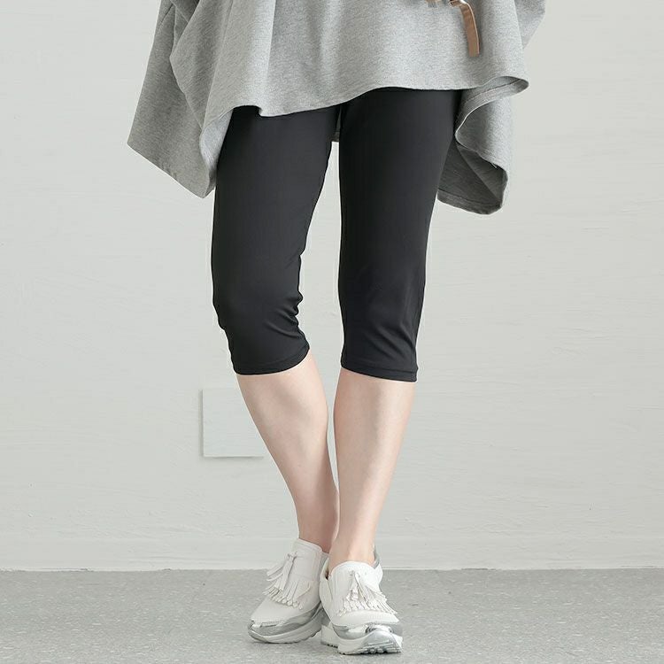 大きいサイズ レディース ストレッチサマーレギンス　goldy-1217 【メール便可】