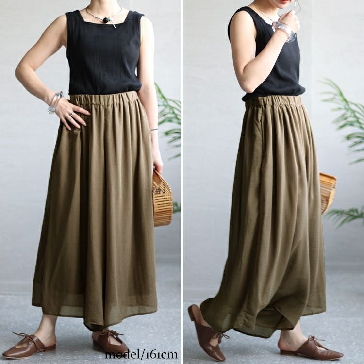 大きいサイズ レディース スカーチョ　plan-3800222