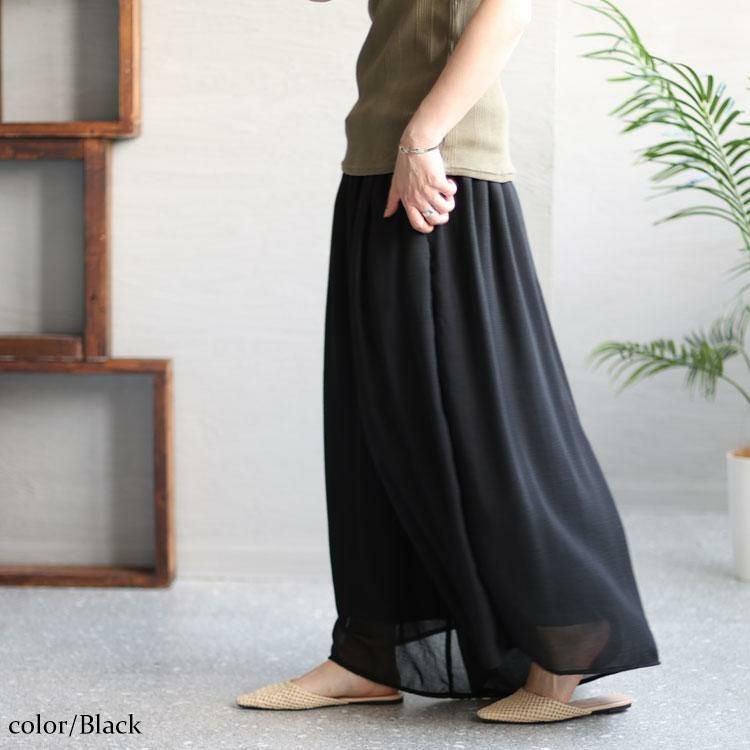 大きいサイズ レディース スカーチョ　plan-3800222 ブラック