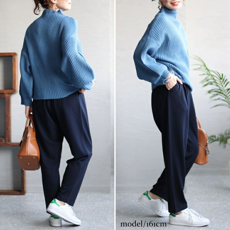 大きいサイズ レディース カットジョーゼットパンツ　plan-370297