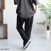 大きいサイズ レディース カットジョーゼットパンツ　plan-370297 ブラック