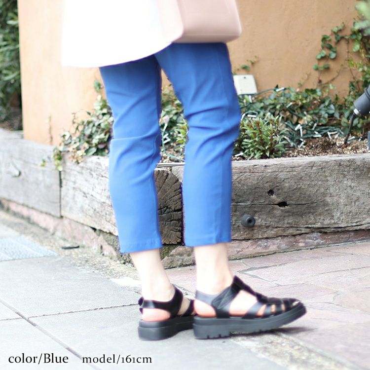 大きいサイズ レディース 接触冷感ストレッチクロップドパンツ　cpdai-657719