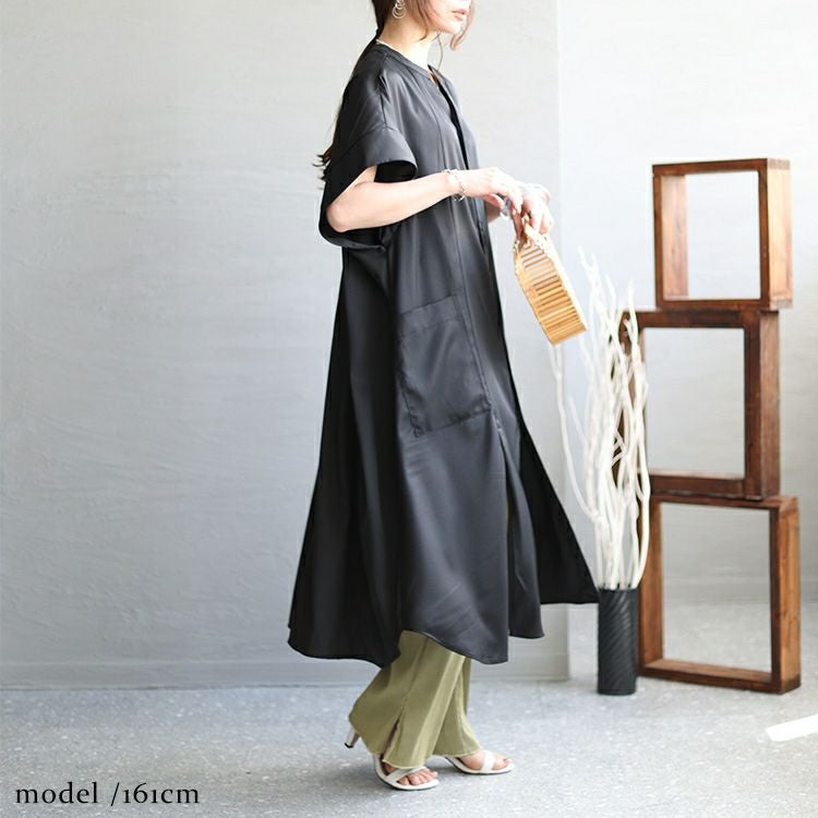 大きいサイズ レディース オーバーサイズシャツ　nw-23017 【メール便可】