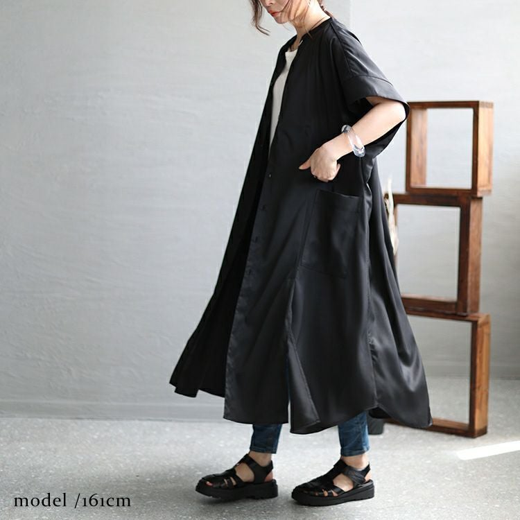 大きいサイズ レディース オーバーサイズシャツ　nw-23017 【メール便可】