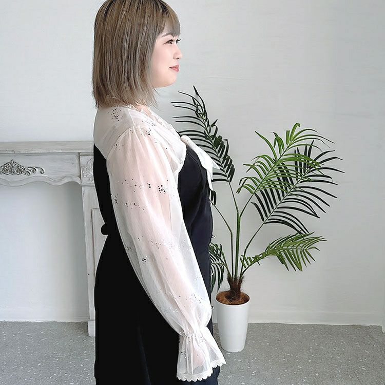 大きいサイズ レディース ラメチュールドッキングワンピース　goldy-1294 ゆうパケット可