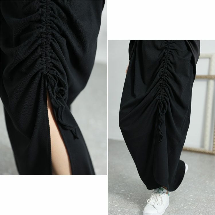 大きいサイズ レディース ドロストロングスカート　sada-6874