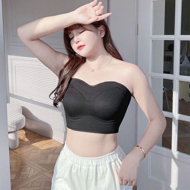 大きいサイズ レディース ビスチェ風脇高ブラ　goldy-1317