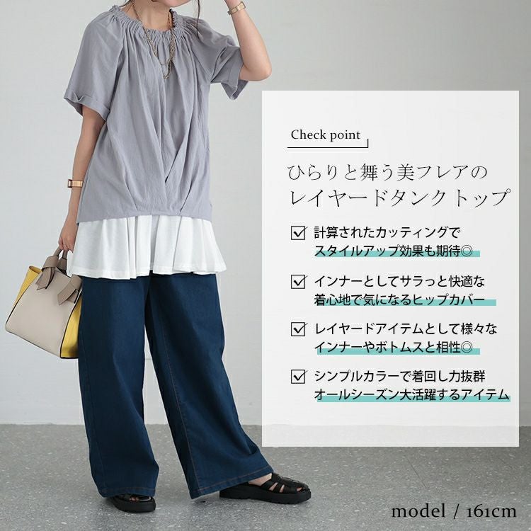 d.i.a. 裾フリンジ タンクトップ 楽天市場】大きいサイズ レディース トップス タンクトップ 裾フレア
