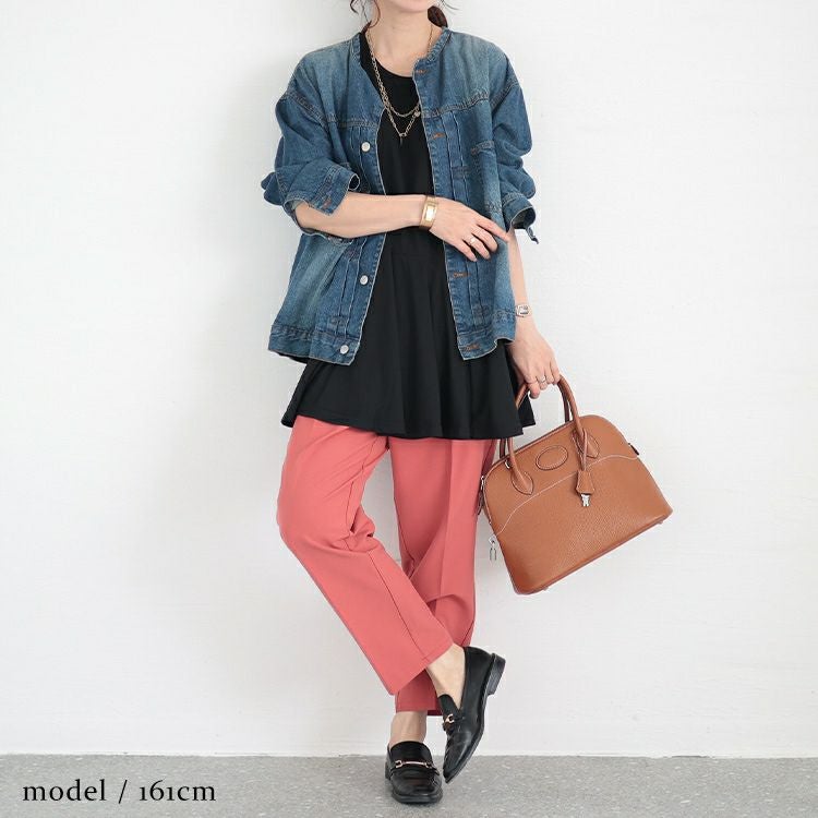 大きいサイズ レディース 裾フレアレイヤードタンクトップ　fem-377