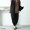 大きいサイズ レディース ドロストカーゴパンツ　gold929 ブラック