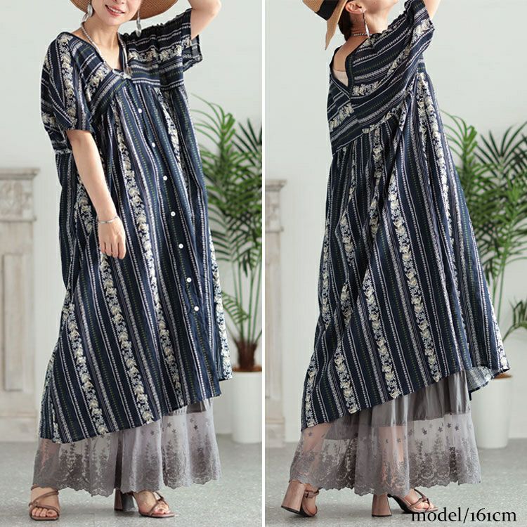 大きいサイズ レディース 刺繍レースコットンティアードペチパンツ　gold930 【メール便可】